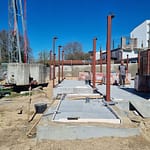 levantamiento de la nueva estructura